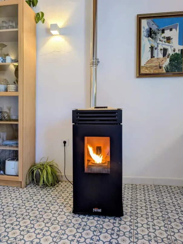 Casa Andaluza Pellet stove 877x660px
