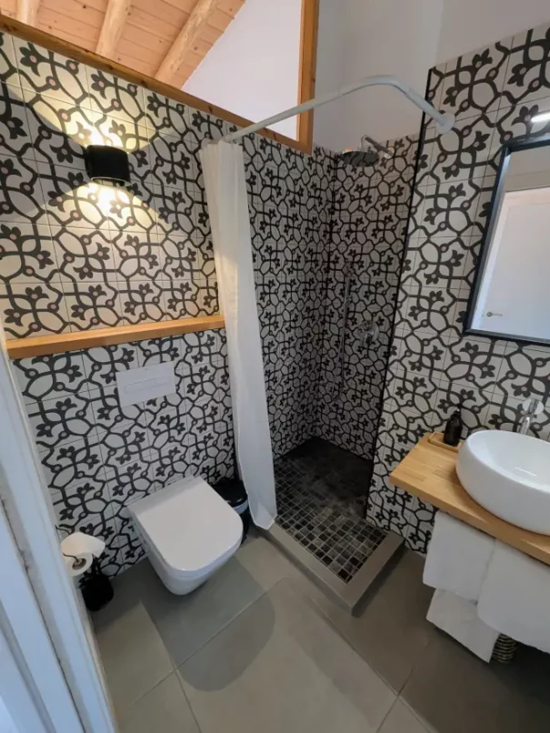 pink bathroom